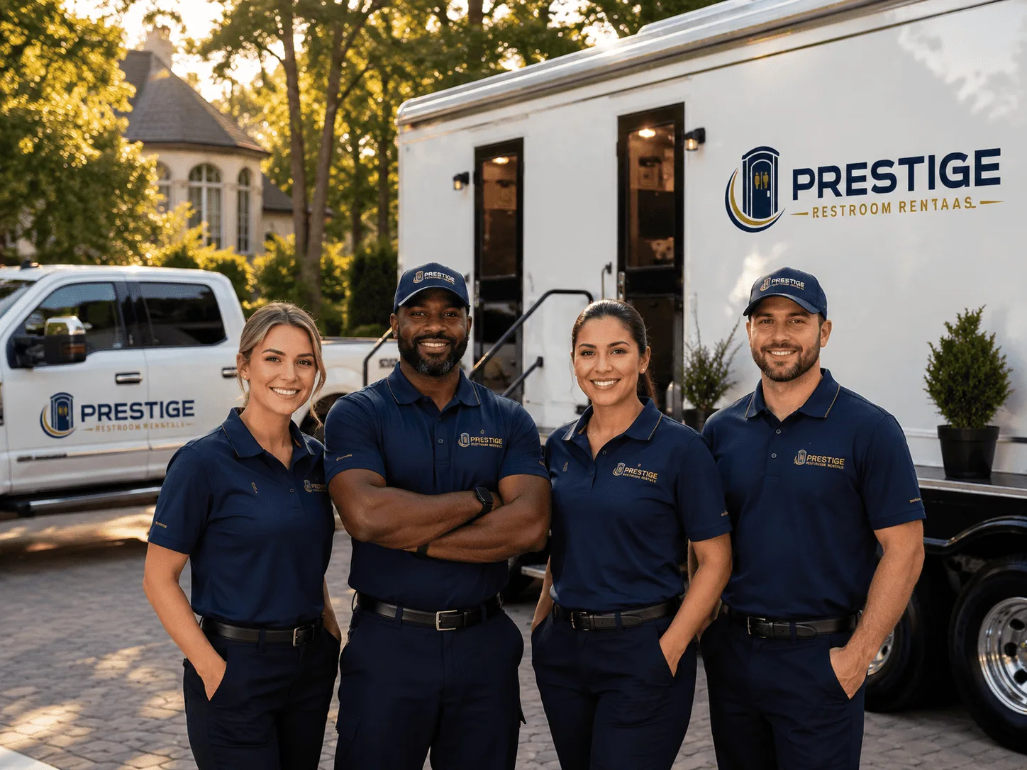 Trusted Luxury Portable Restrooms company in Howard, OH